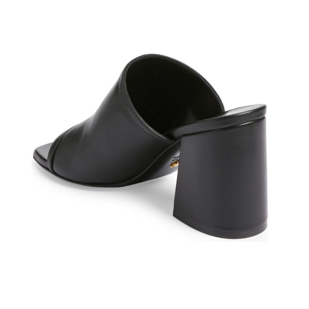 Stuart Weitzman Cayman Block Slide Black 8 - image 3
